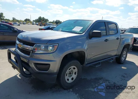 2019 Chevrolet Colorado Wt из США, поврежденный, VIN 1GCGSBEA5K1340098